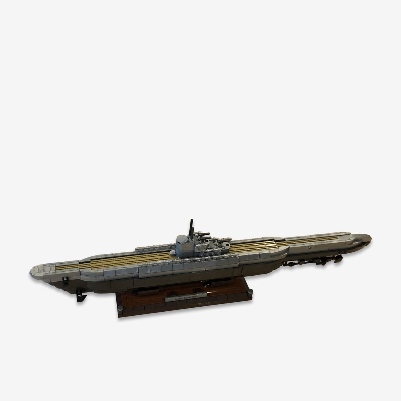 The Atom Brick U505 Submarine Model Bespoke Post